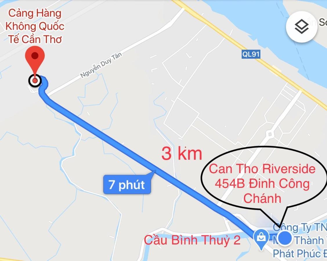 Can Tho Riverside Hostel Binh Thuy Bagian luar foto